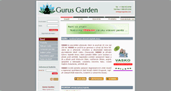 Desktop Screenshot of cz.gurusgarden.com