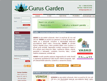 Tablet Screenshot of cz.gurusgarden.com